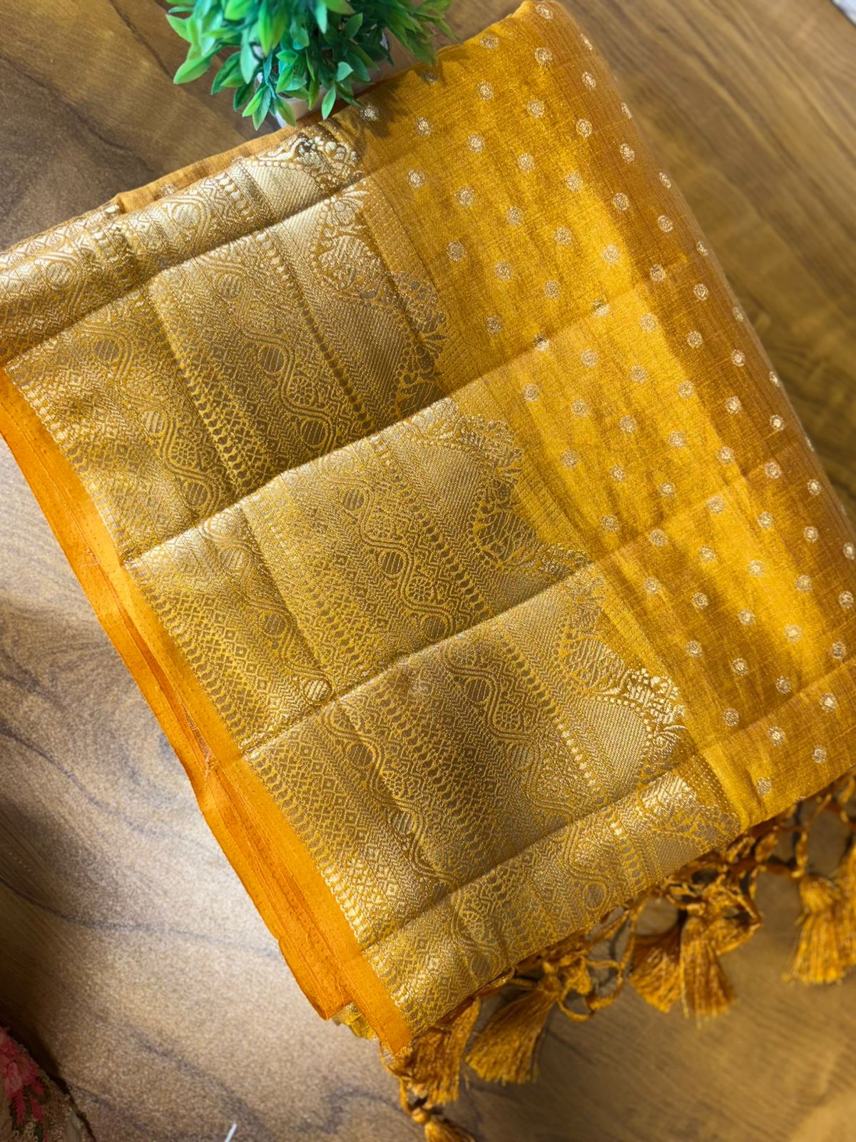 Zip & Go Saree Tussar Butta