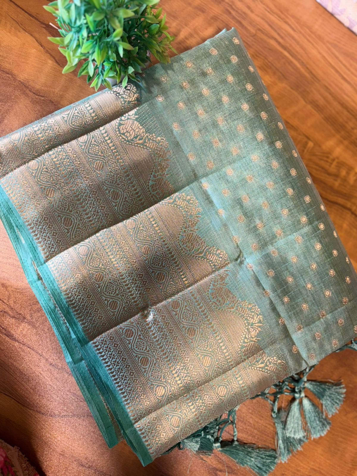 Zip & Go Saree Tussar Butta