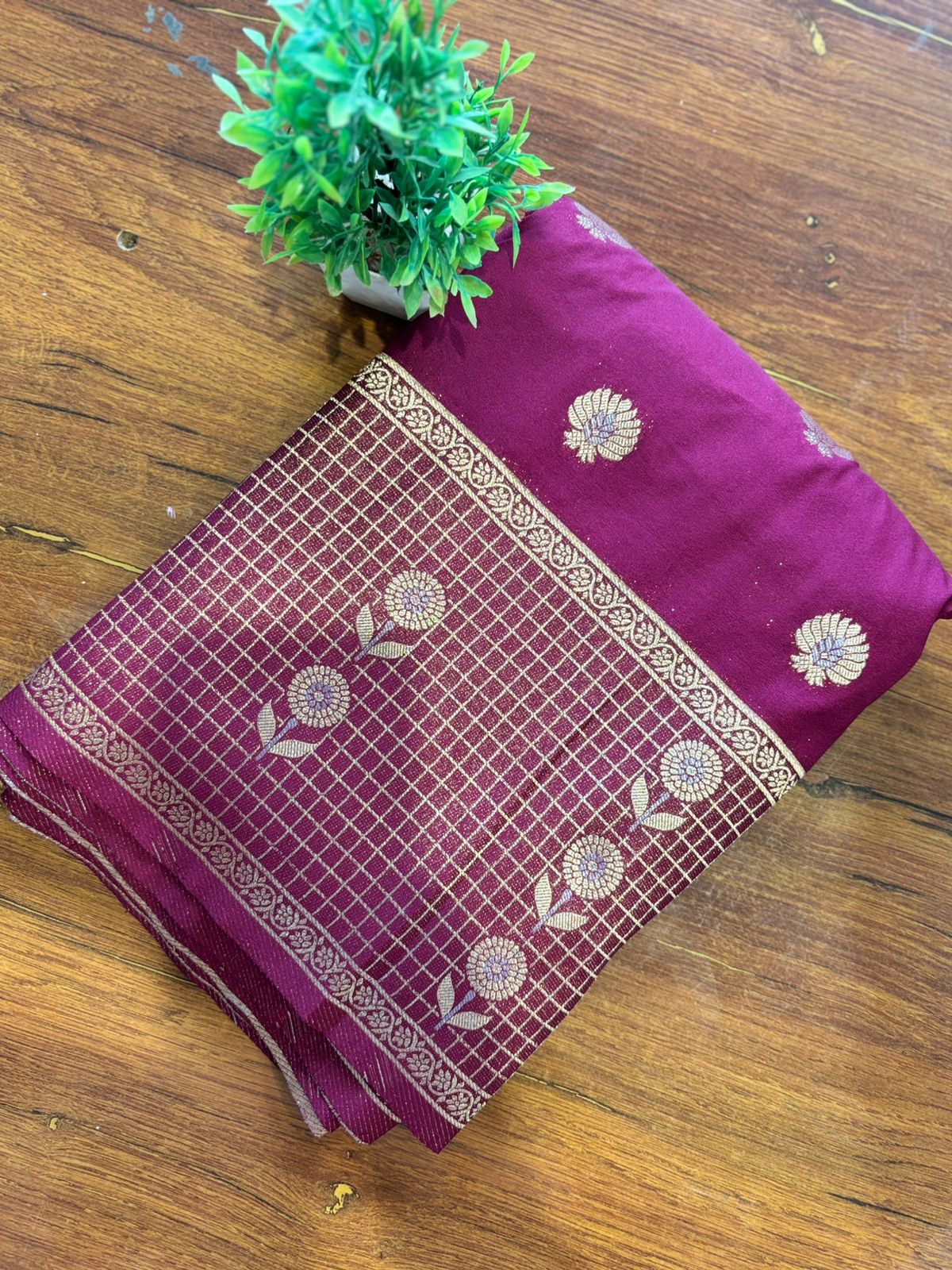 Zip & Go Saree Mysore Crepe Silk