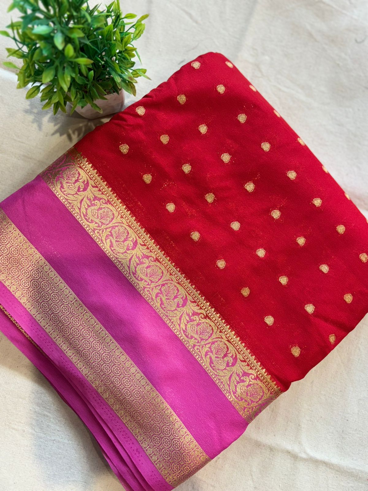 Zip & Go Saree Mysore Crepe Silk