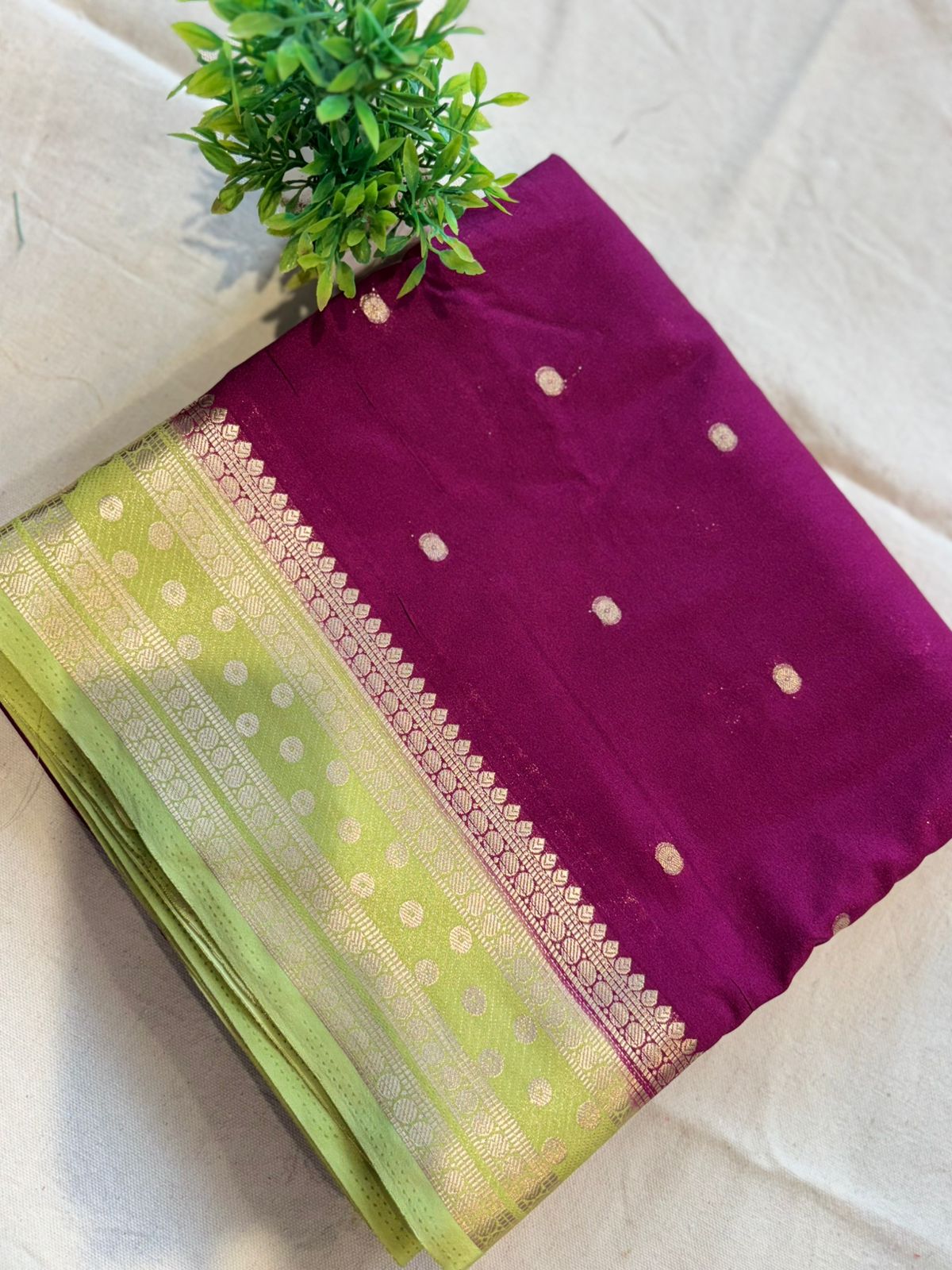 Zip & Go Saree Mysore Crepe Silk