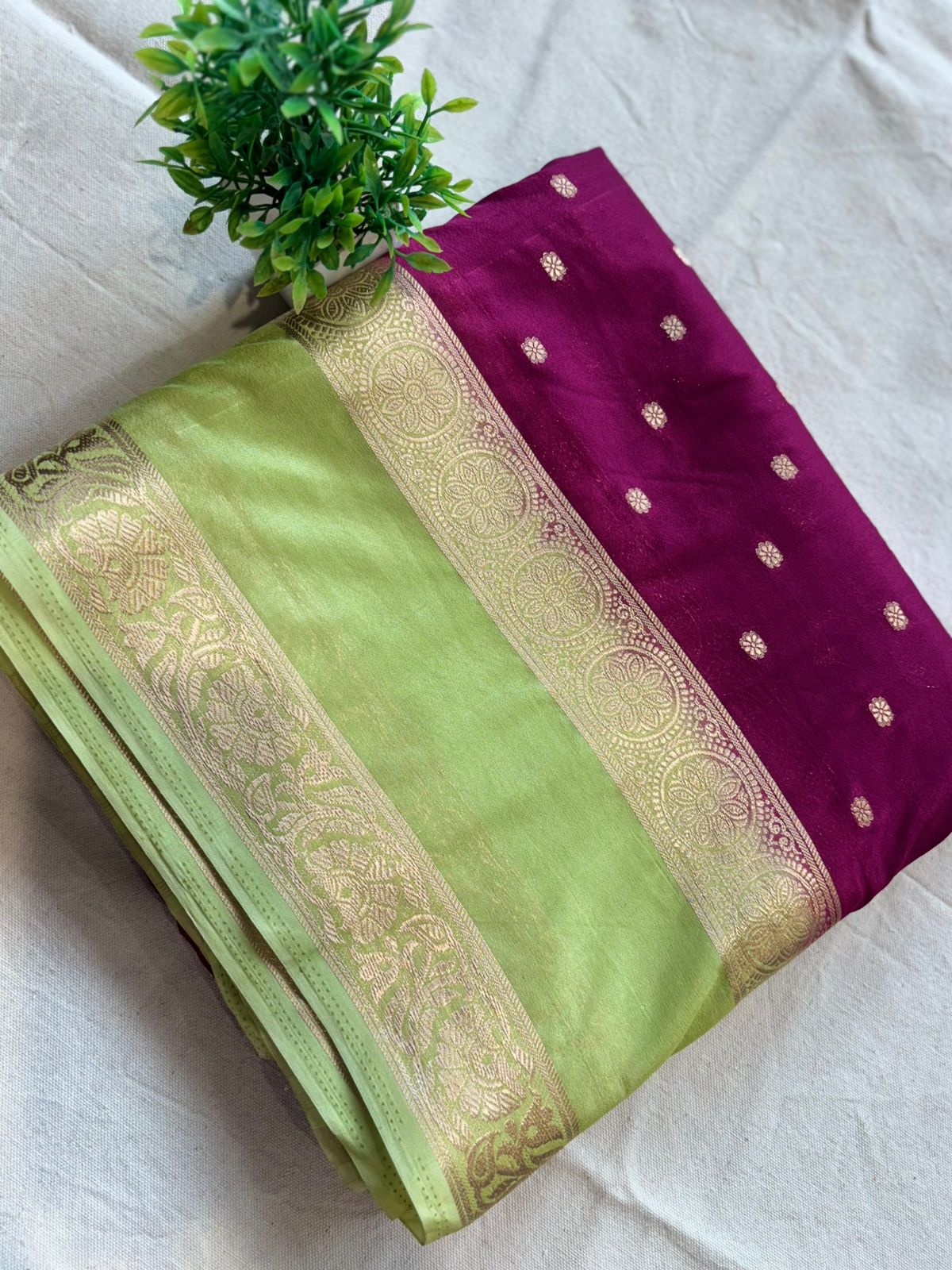 Zip & Go Saree Mysore Crepe Silk
