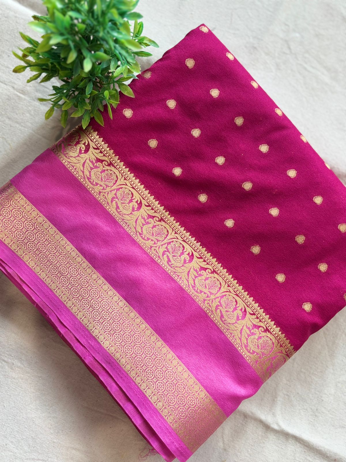 Zip & Go Saree Mysore Crepe Silk