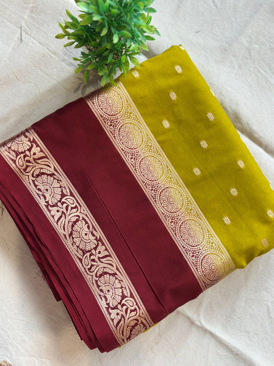 Zip & Go Saree Mysore Crepe Silk
