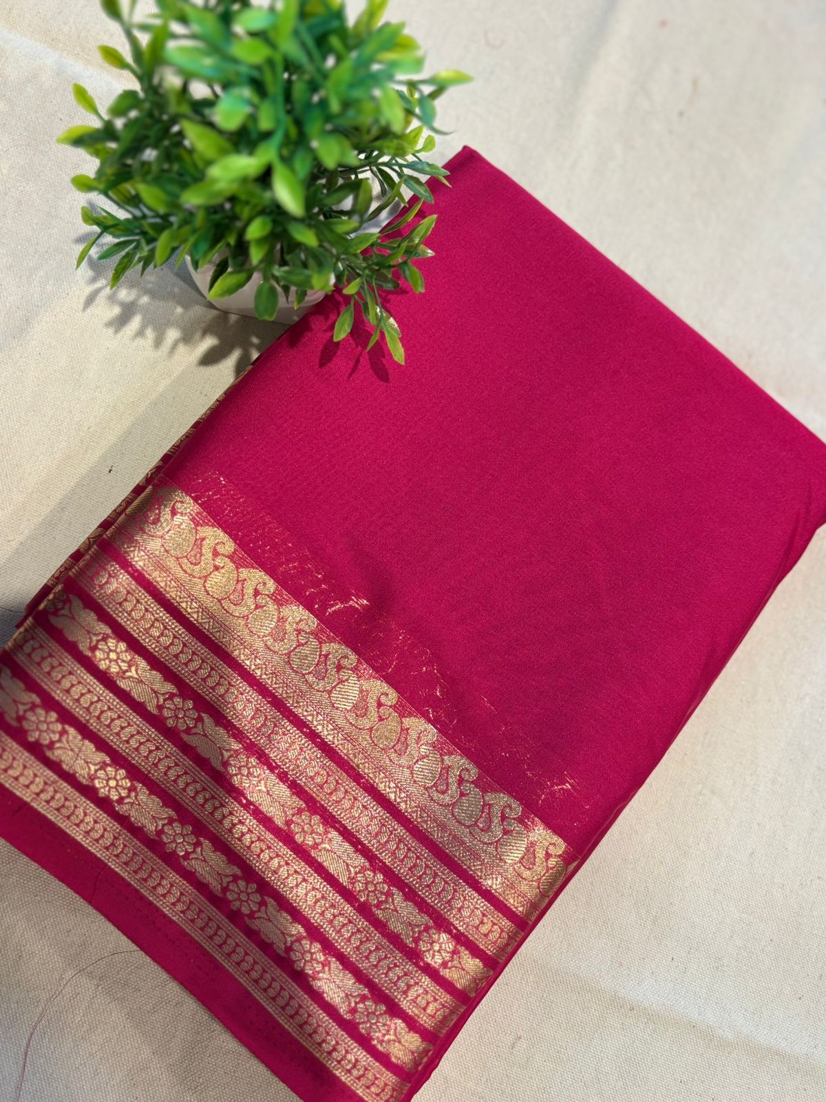 Zip & Go Saree Mysore Crepe Silk