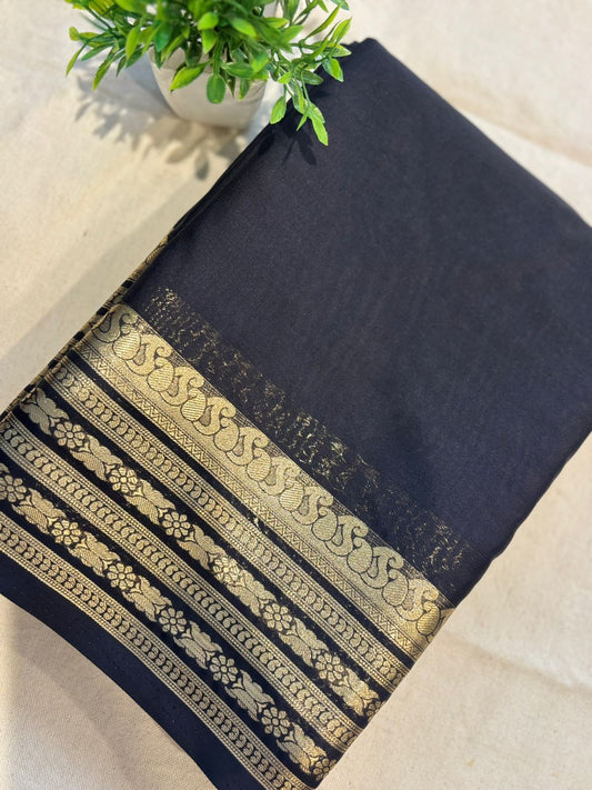 Zip & Go Saree Mysore Crepe Silk