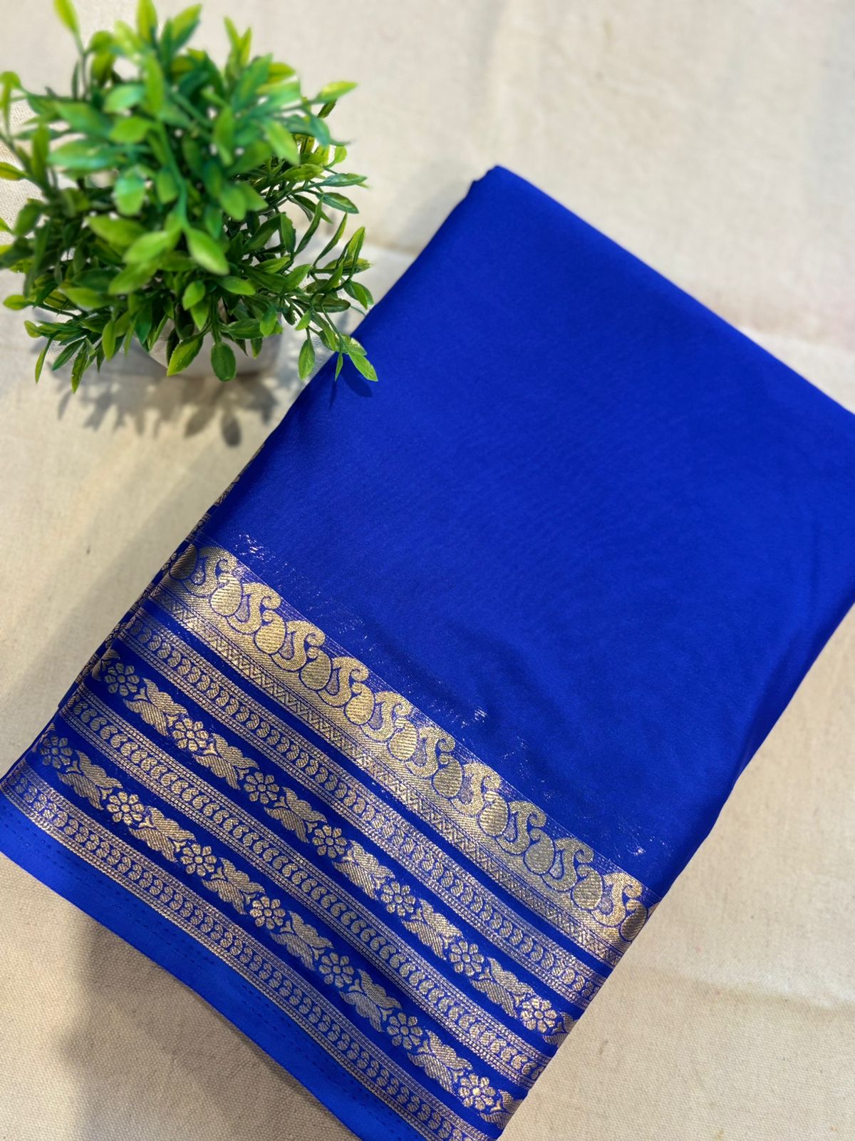 Zip & Go Saree Mysore Crepe Silk