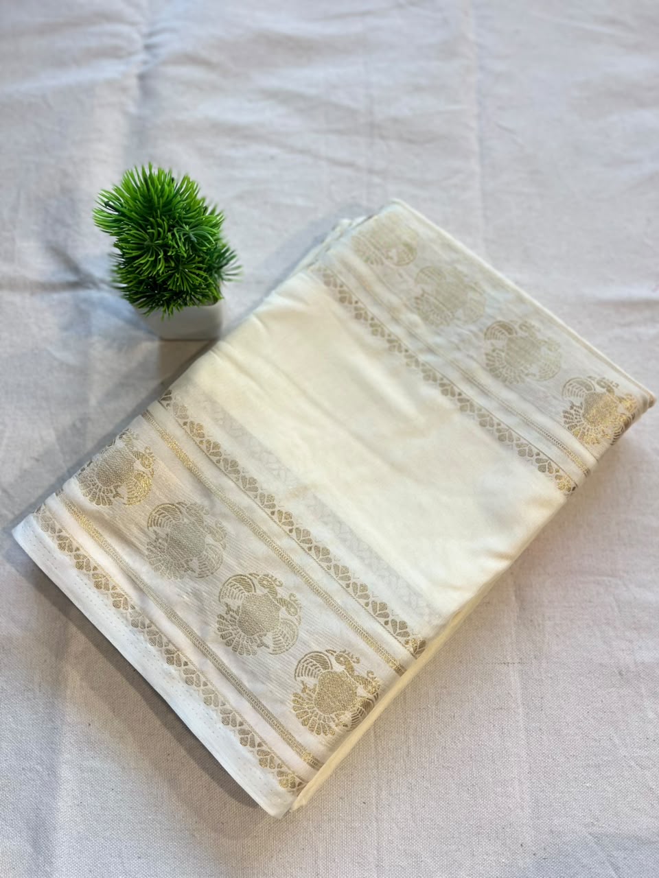 Semi mysore crepe silk Zip & Go Saree