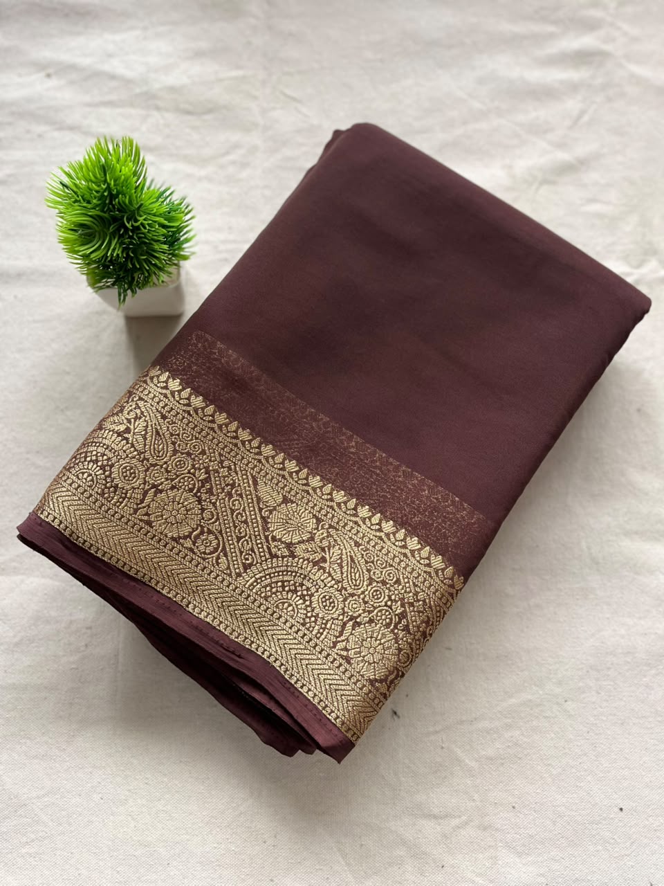 Chiffon Zip & Go Saree