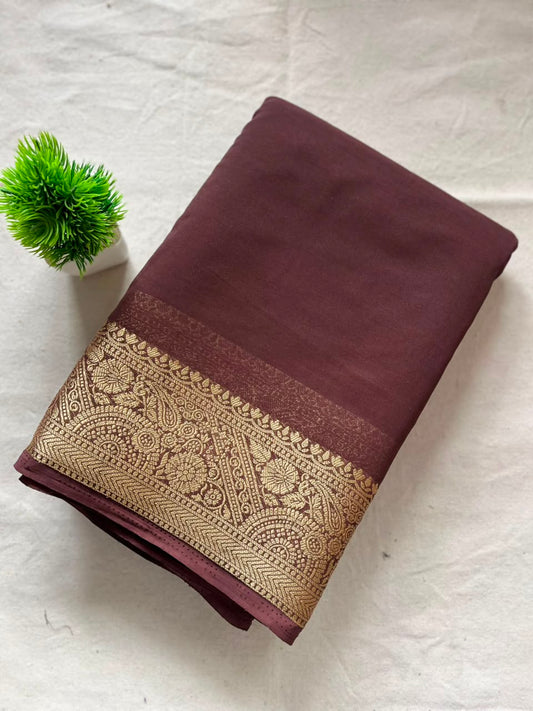 Chiffon Zip & Go Saree