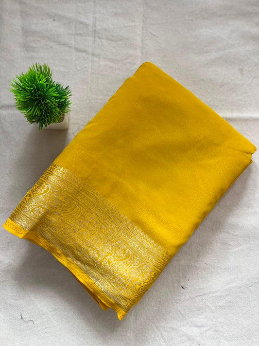 Chiffon Zip & Go Saree
