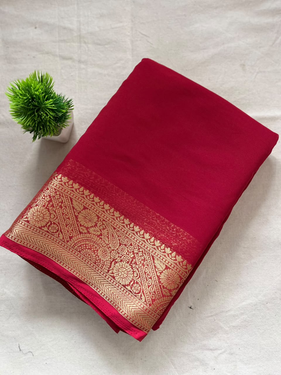 Chiffon Zip & Go Saree