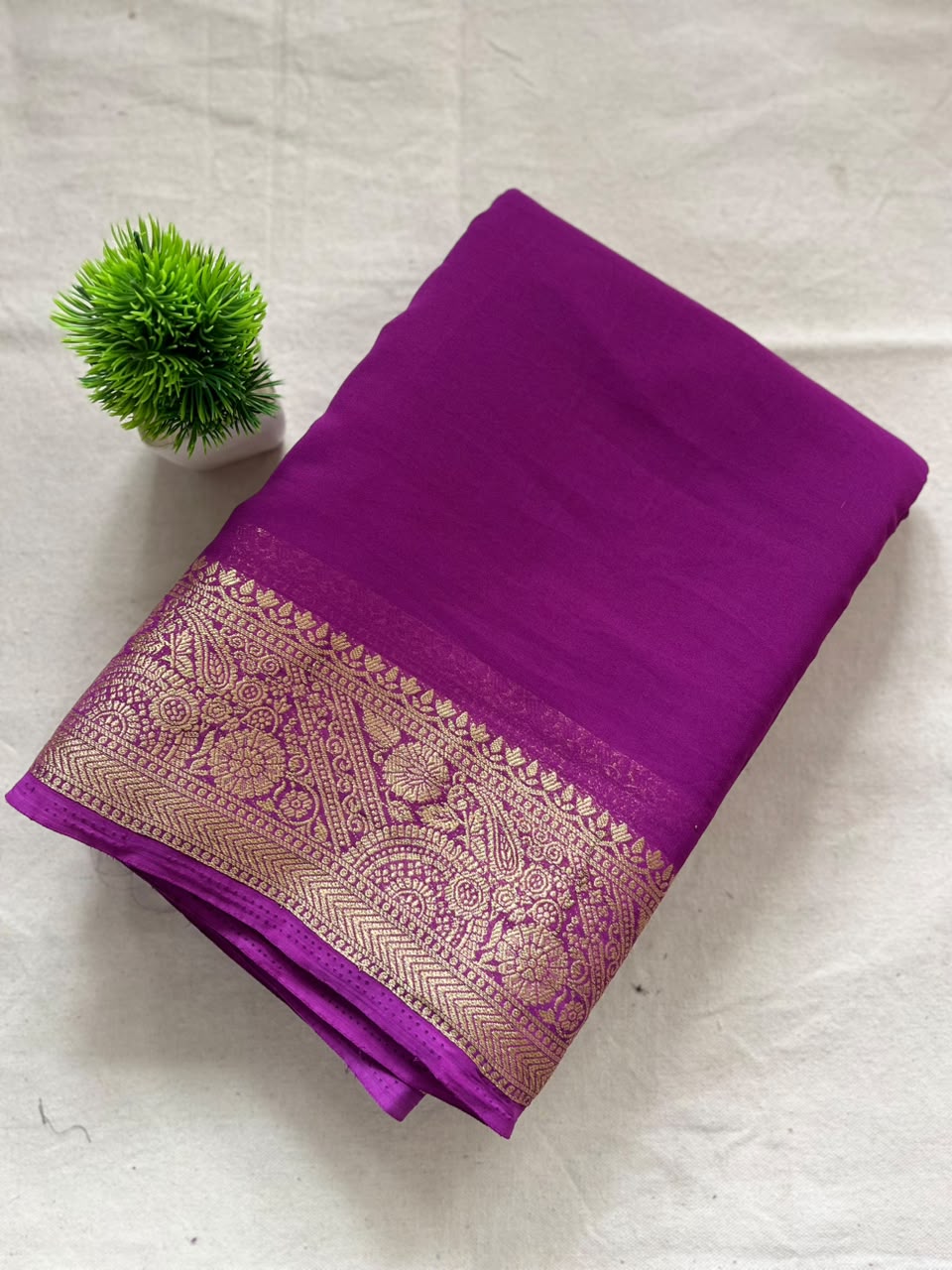 Chiffon Zip & Go Saree