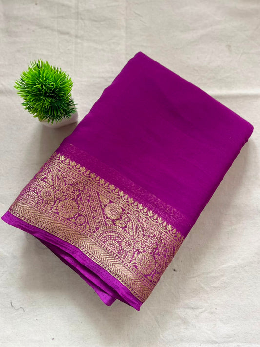 Chiffon Zip & Go Saree