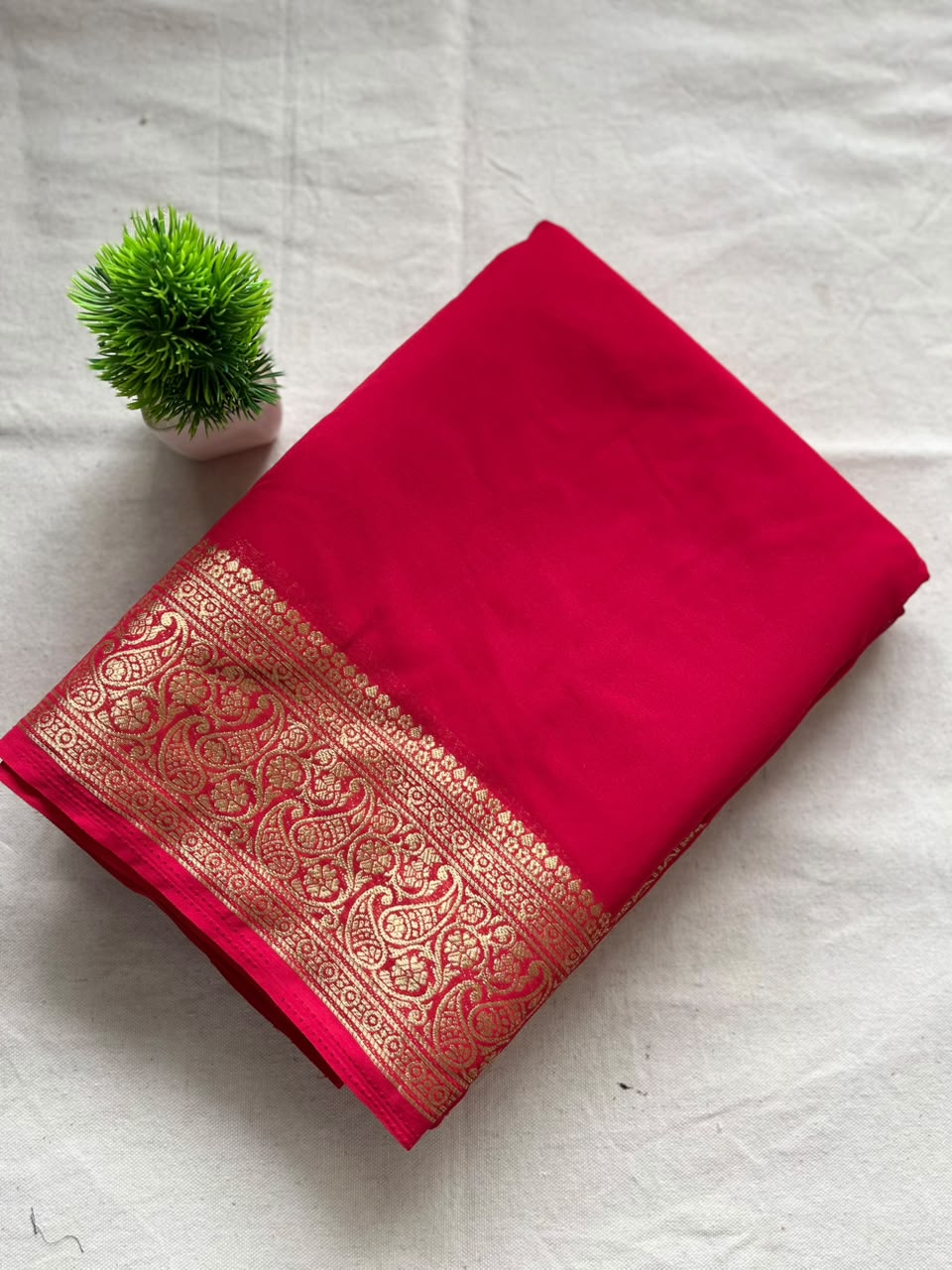 Chiffon Zip & Go Saree