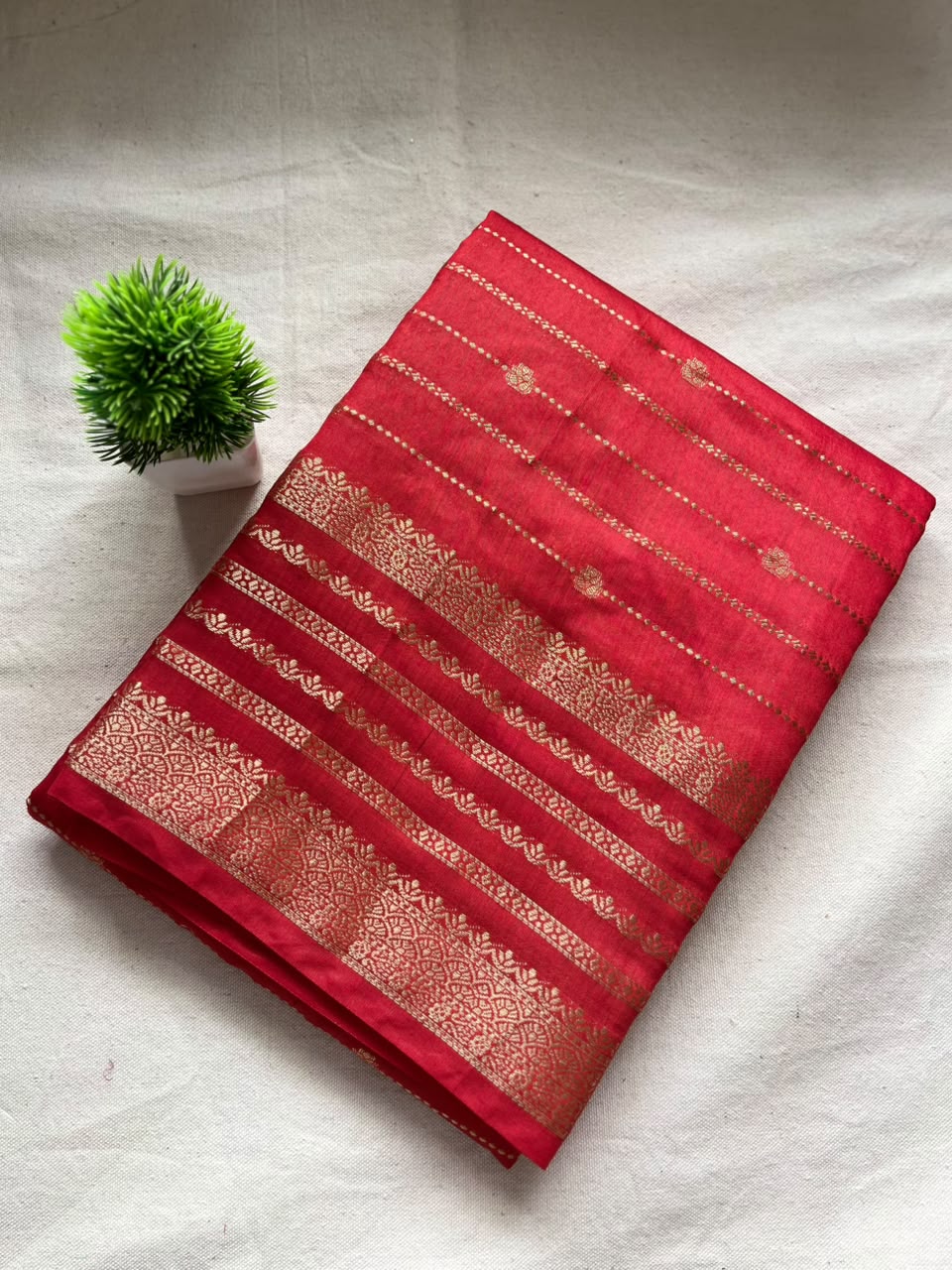 Semi mysore crepe silk Zip & Go Saree