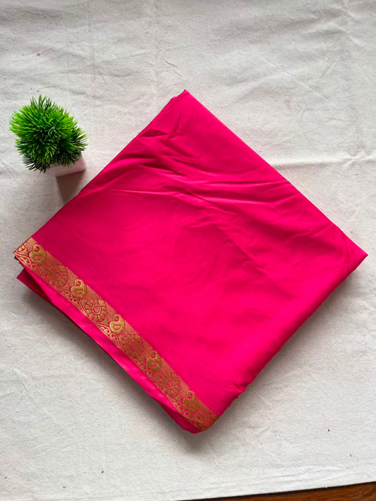 Semi mysore crepe silk Zip & Go Saree