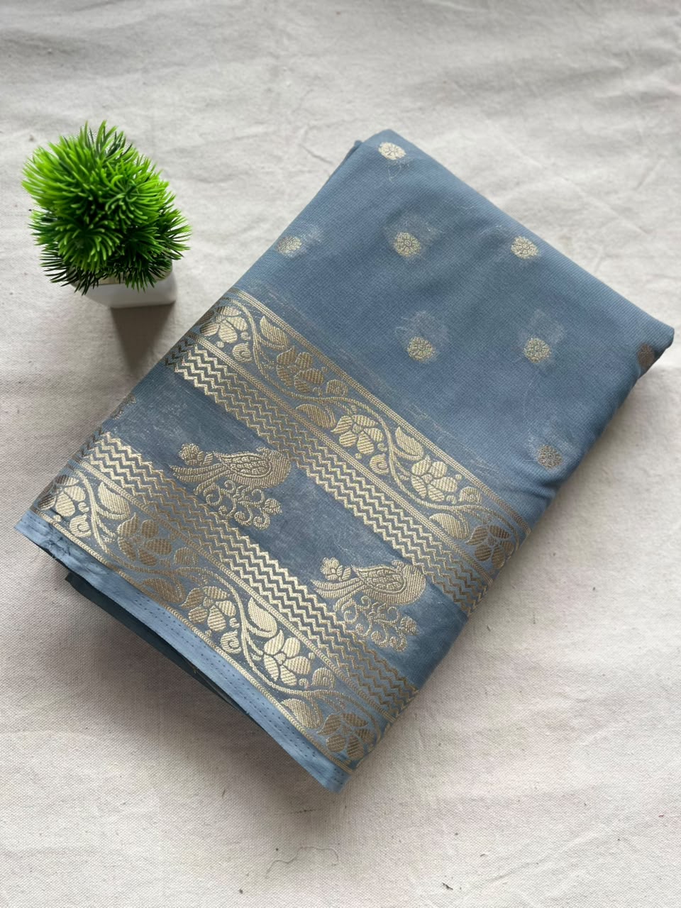 Chiffon  Zip & Go Saree