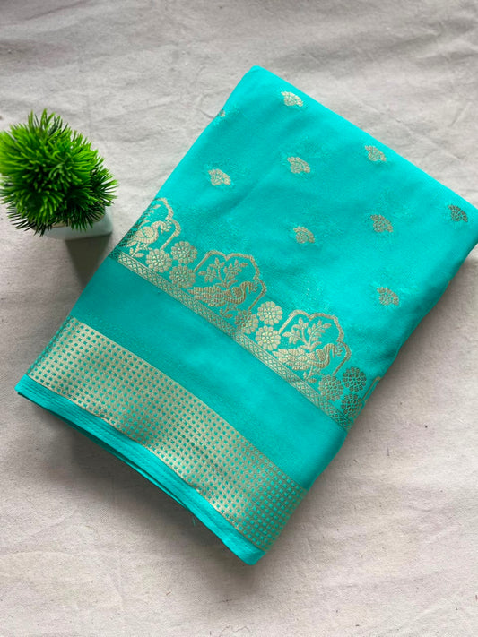 Chiffon  Zip & Go Saree