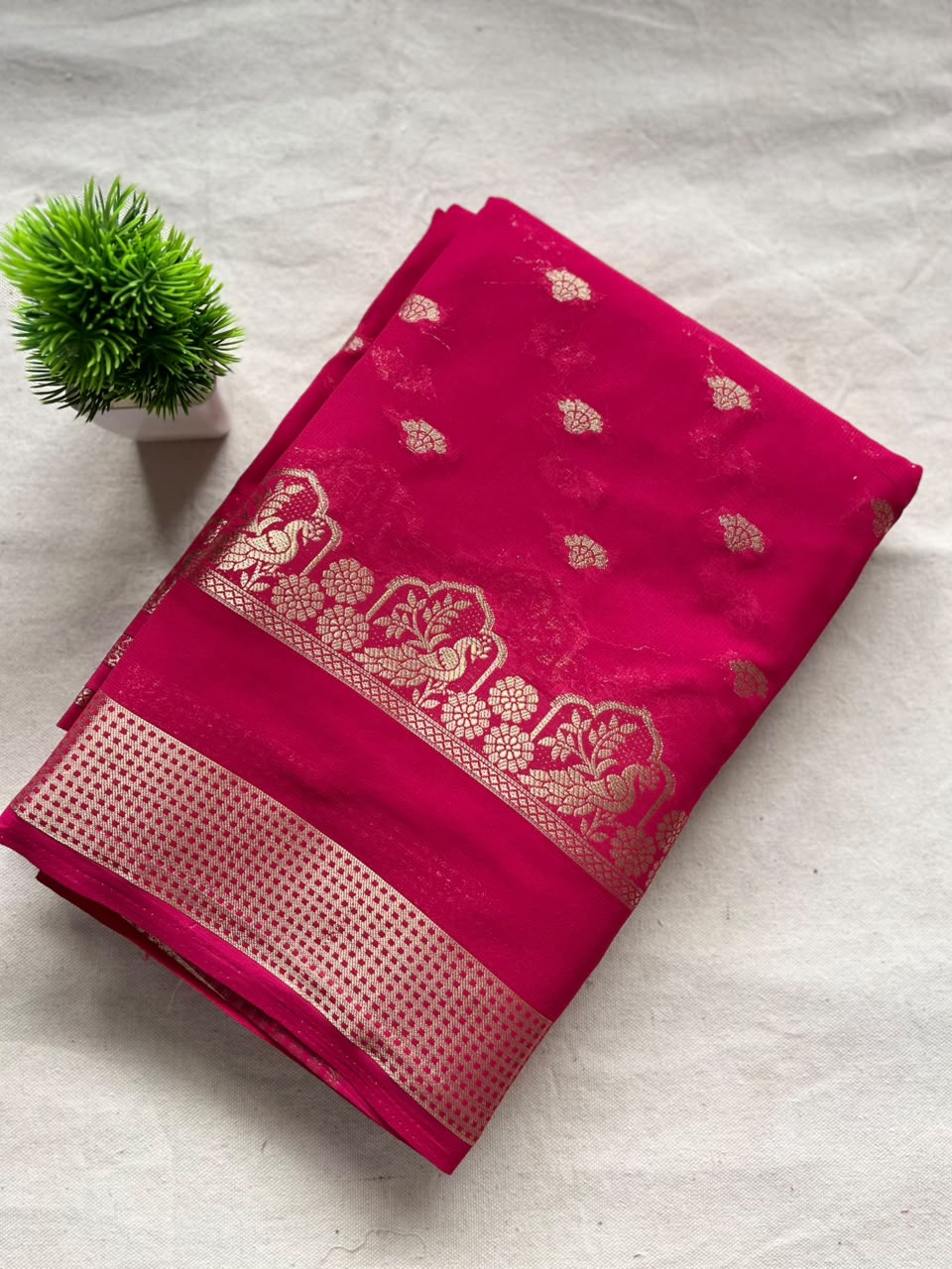 Chiffon  Zip & Go Saree