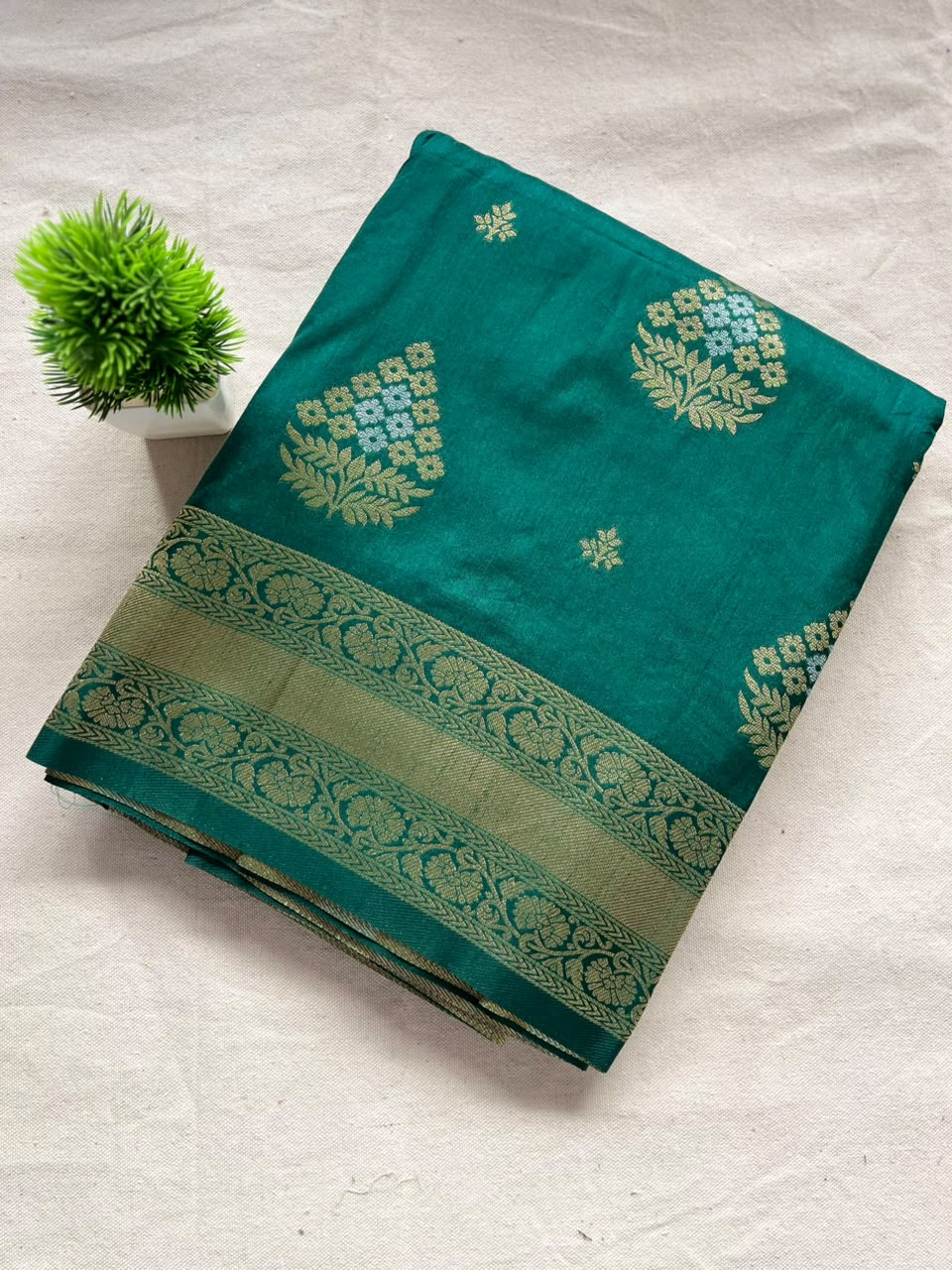 Semi mysore crepe silk  Zip & Go Saree