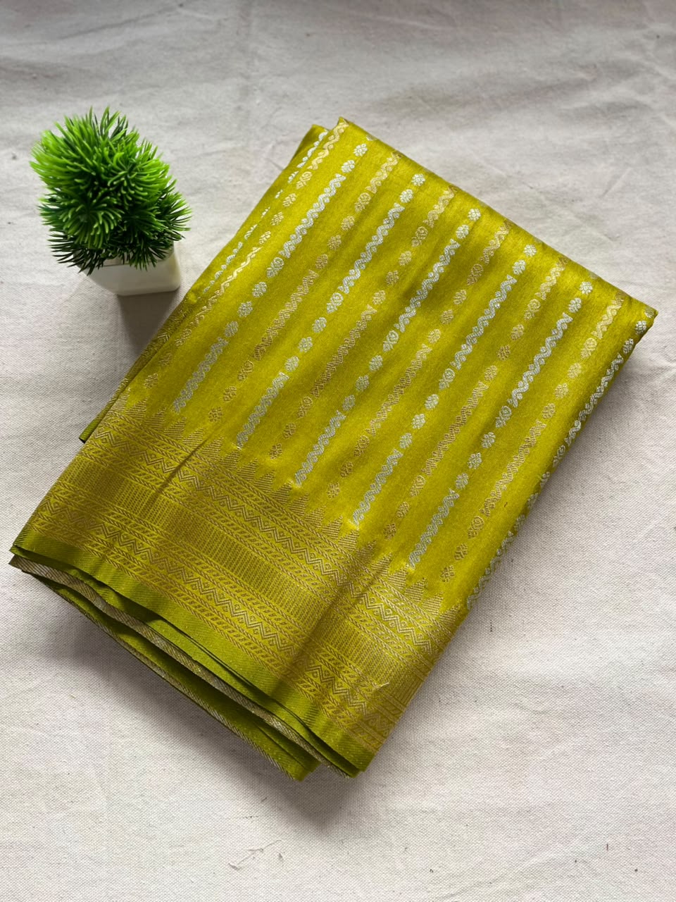 Soft silk  Zip & Go Saree
