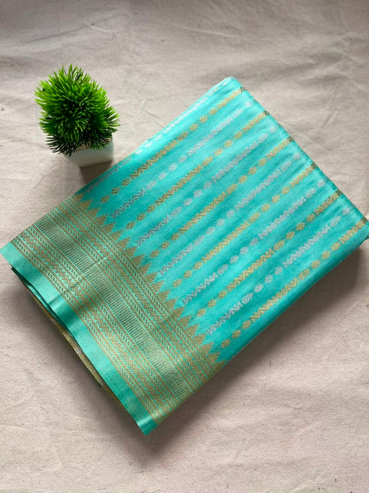 Soft silk  Zip & Go Saree