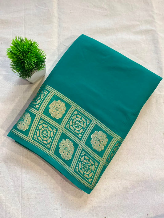 Chiffon  Zip & Go Saree