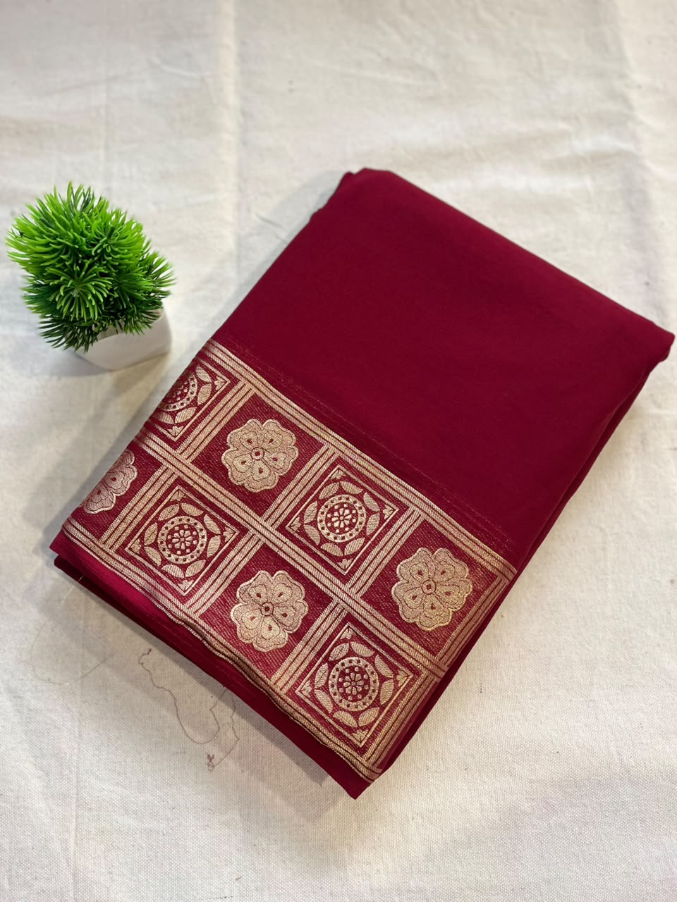 Chiffon  Zip & Go Saree