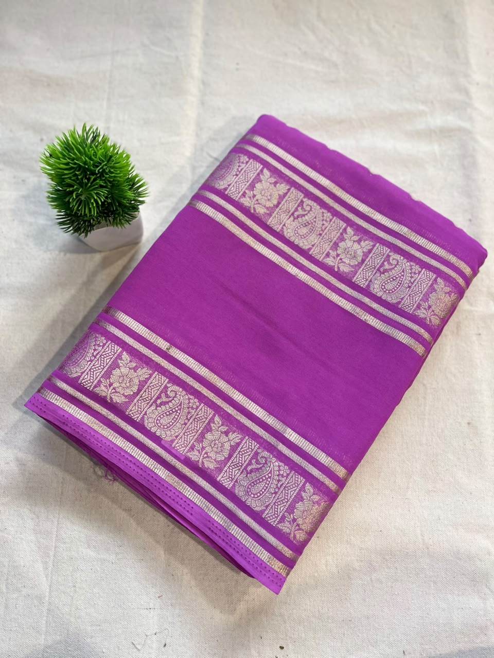 Chiffon  Zip & Go Saree
