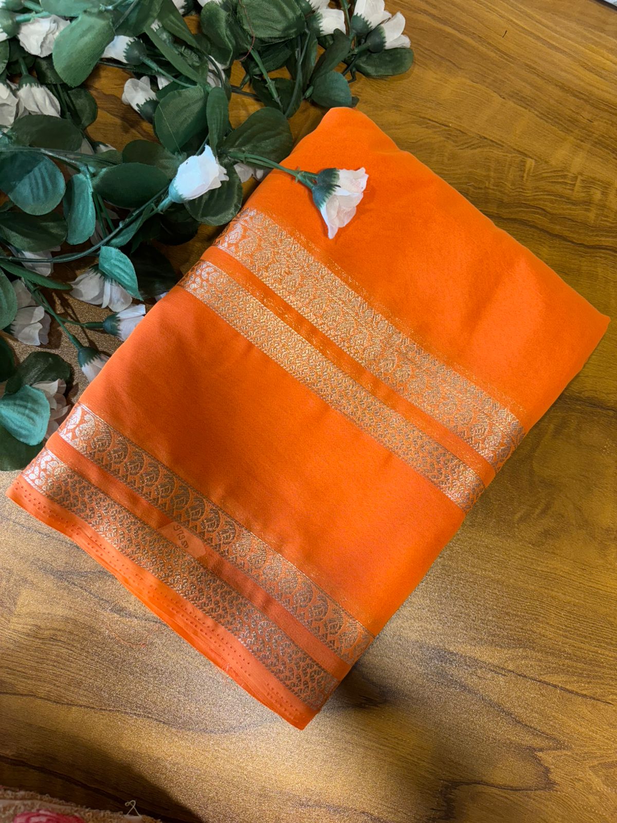 Zip & Go Saree soft silk (chiffon)