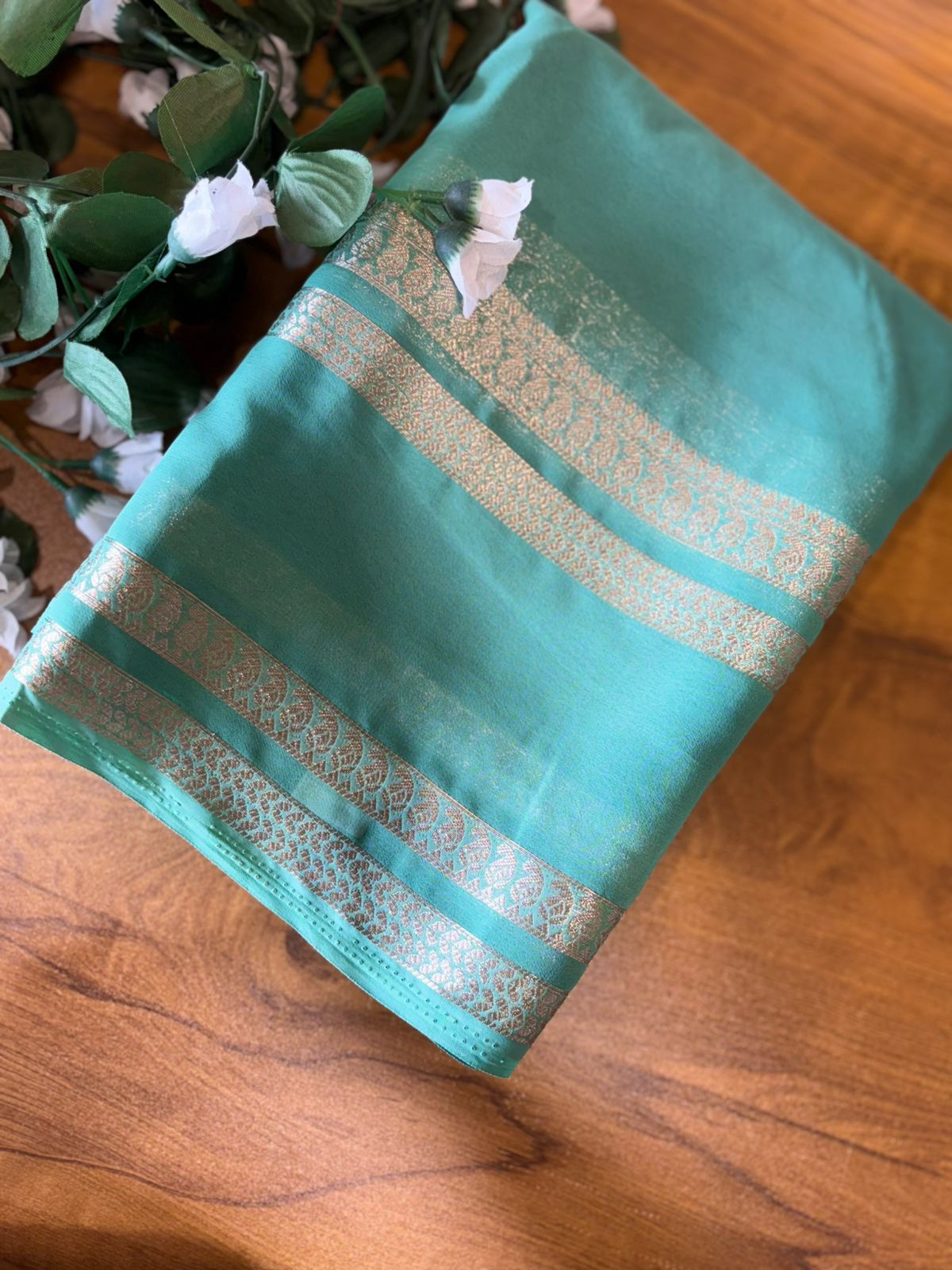 Zip & Go Saree soft silk (chiffon)