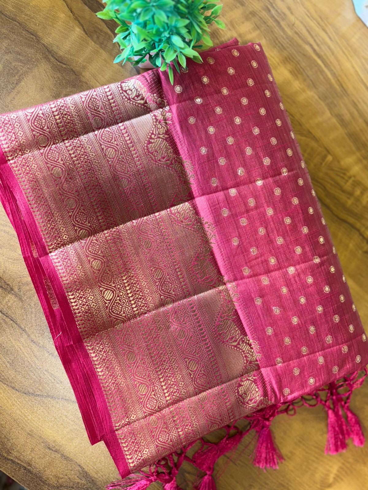 Zip & Go Saree Tussar Butta