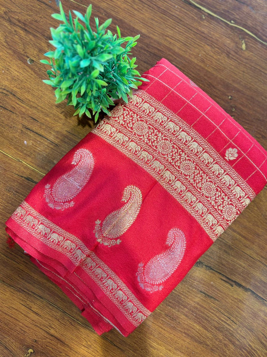 Zip & Go Saree Mysore Crepe Silk