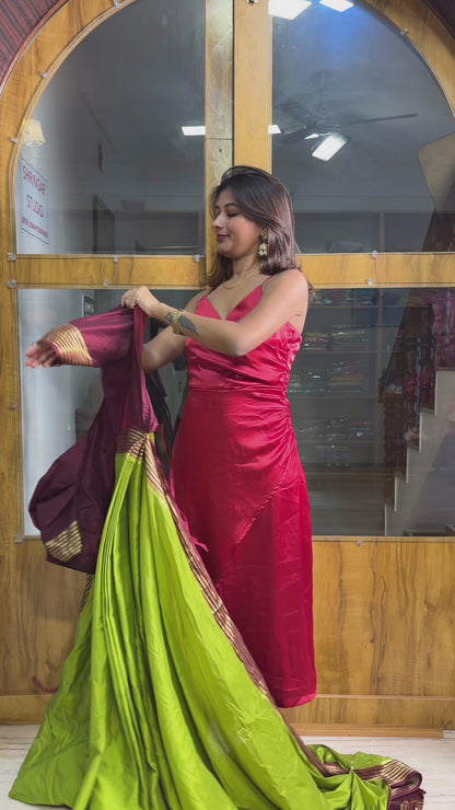 Semi Mysore silk saree - KDS1015