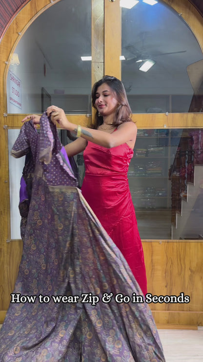 Chiffon Banarasi saree