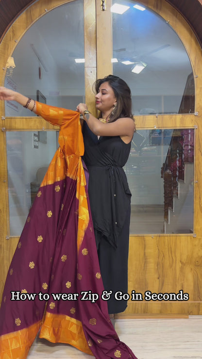 Semi Banarasi saree