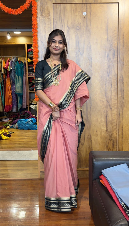 Semi crepe silk saree